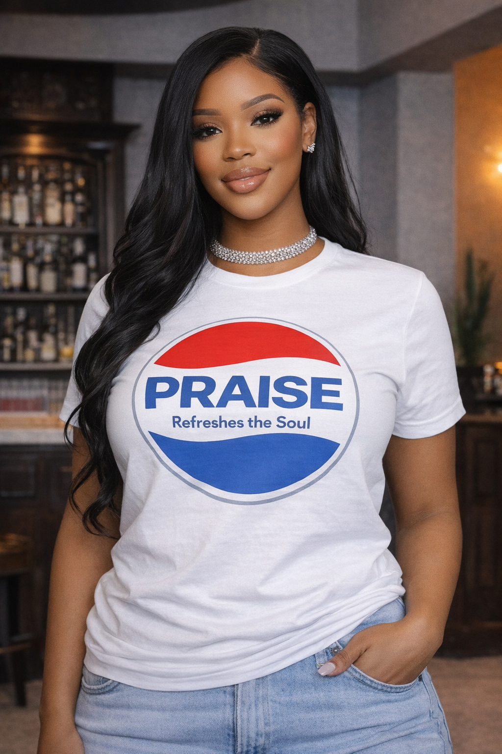 Praise Refreshes the Soul Graphic Tee