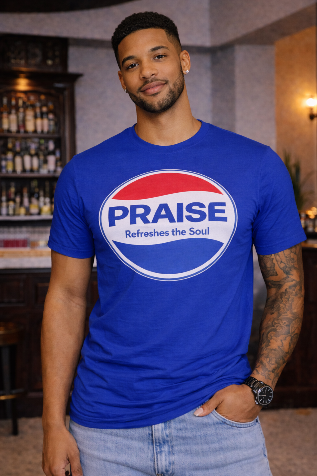 Praise Refreshes the Soul Graphic Tee