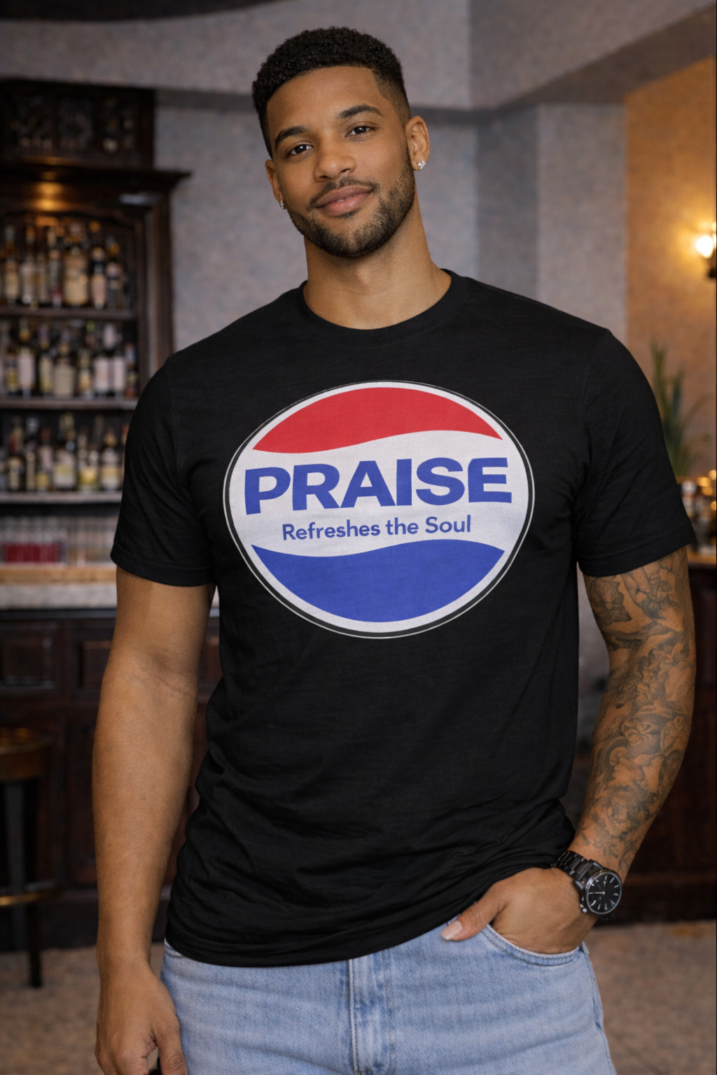 Praise Refreshes the Soul Graphic Tee