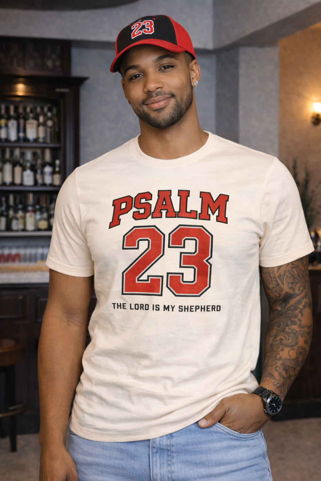 Psalm 23 “The Lord Is My Shepherd” Graphic Tee
